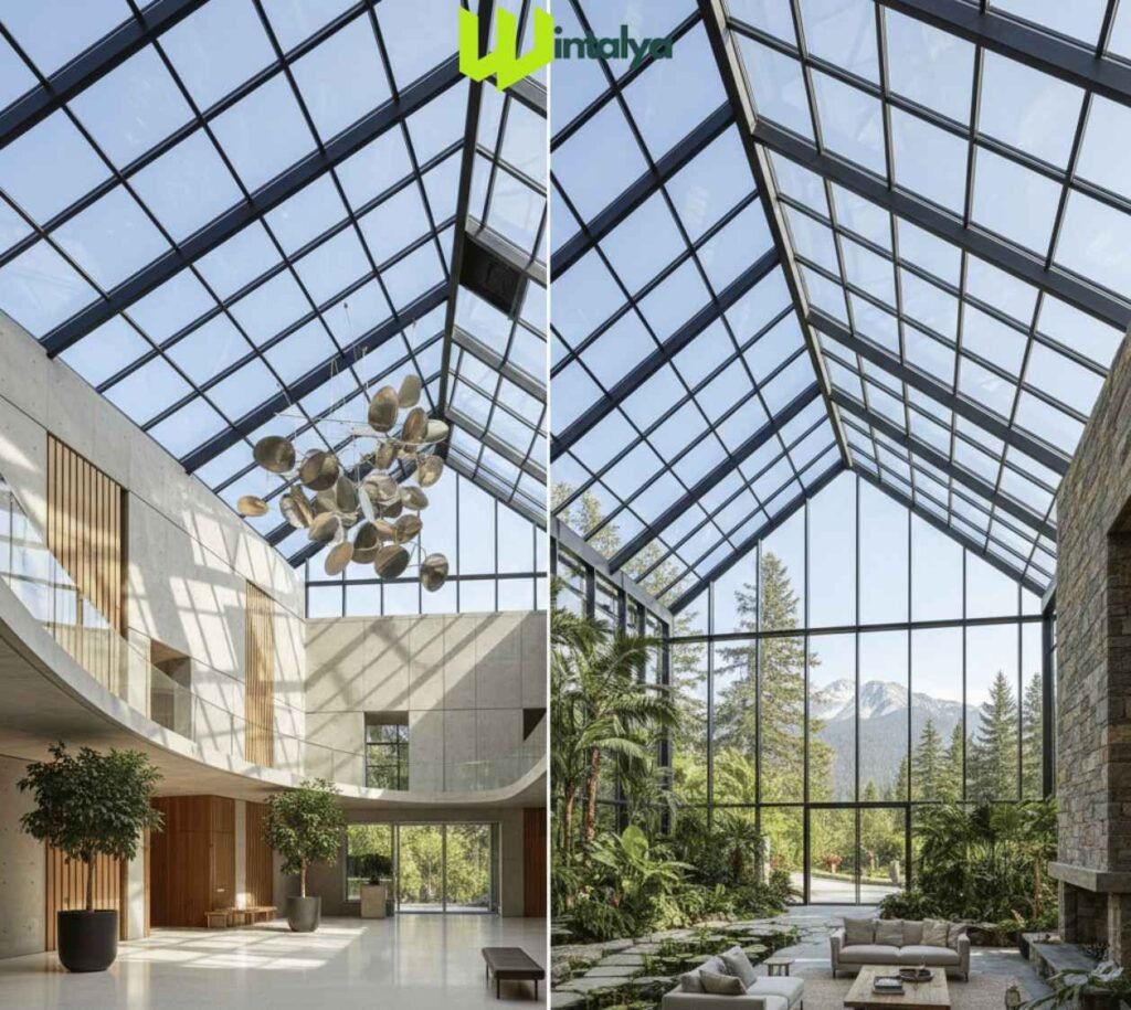 Fixed Glass Roof Systems